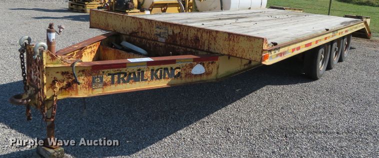 image for item DN7817 1986 Trail King TK12+6  equipment trailer