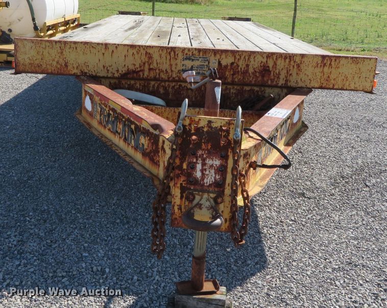 image for item DN7817 1986 Trail King TK12+6  equipment trailer