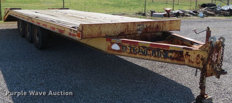 image for item DN7817 1986 Trail King TK12+6  equipment trailer