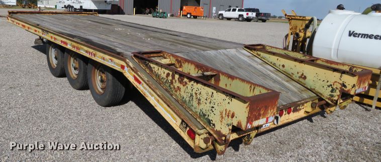 image for item DN7817 1986 Trail King TK12+6  equipment trailer