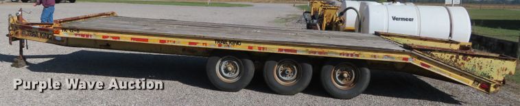 image for item DN7817 1986 Trail King TK12+6  equipment trailer