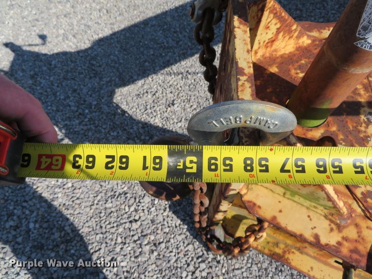 image for item DN7817 1986 Trail King TK12+6  equipment trailer