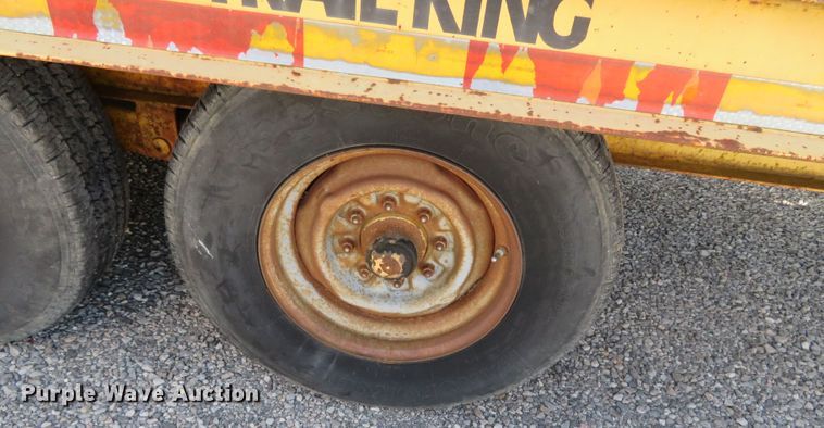 image for item DN7817 1986 Trail King TK12+6  equipment trailer