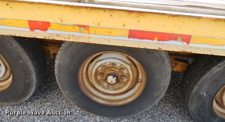 image for item DN7817 1986 Trail King TK12+6  equipment trailer