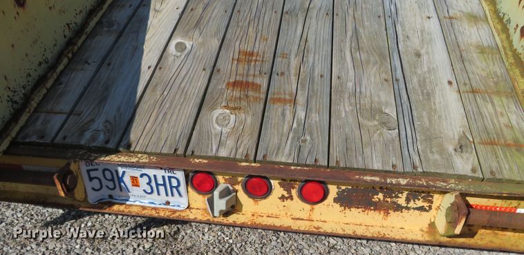 image for item DN7817 1986 Trail King TK12+6  equipment trailer