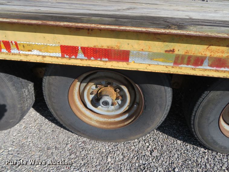 image for item DN7817 1986 Trail King TK12+6  equipment trailer