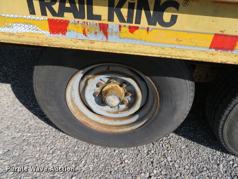 image for item DN7817 1986 Trail King TK12+6  equipment trailer