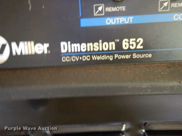 image for item ED9865 Miller Dimension 652  welder