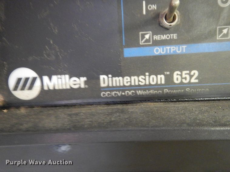 image for item ED9867 Miller Dimension 652  welder