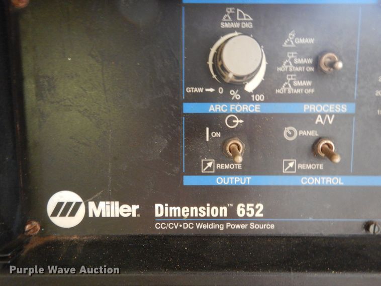 image for item ED9868 Miller Dimension 652  welder