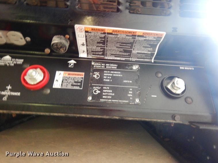 image for item ED9868 Miller Dimension 652  welder