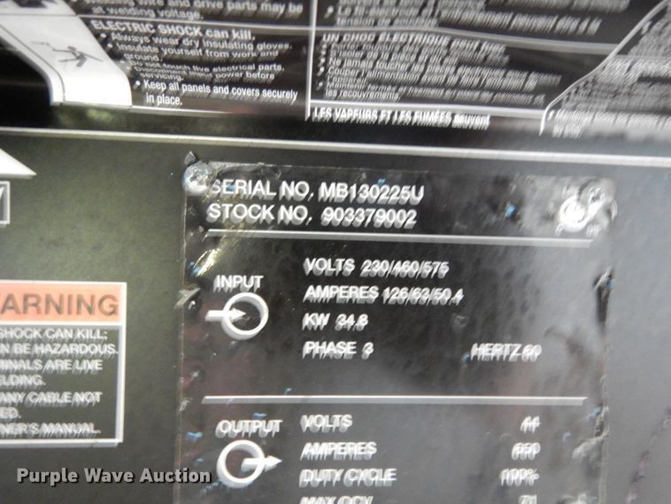 image for item ED9868 Miller Dimension 652  welder