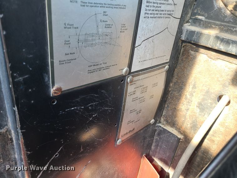 image for item EZ9236 1991 Link Belt HSP-8050  crane