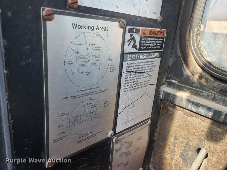 image for item EZ9236 1991 Link Belt HSP-8050  crane