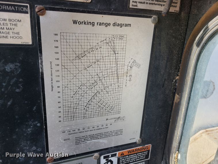 image for item EZ9236 1991 Link Belt HSP-8050  crane