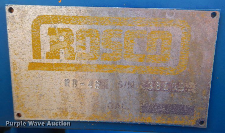 image for item HT9495 2003 Rosco RB-48  broom