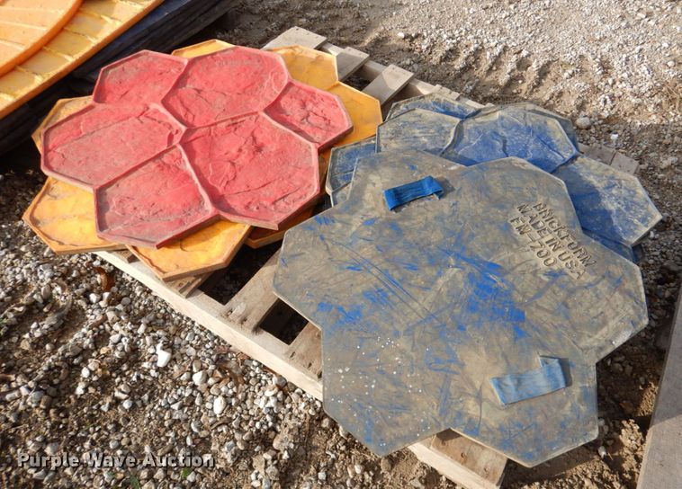 image for item IH9045 Approximately 35 Brickform concrete stamping dies