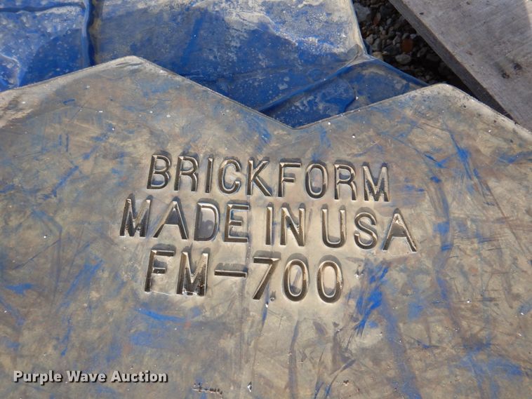 image for item IH9045 Approximately 35 Brickform concrete stamping dies