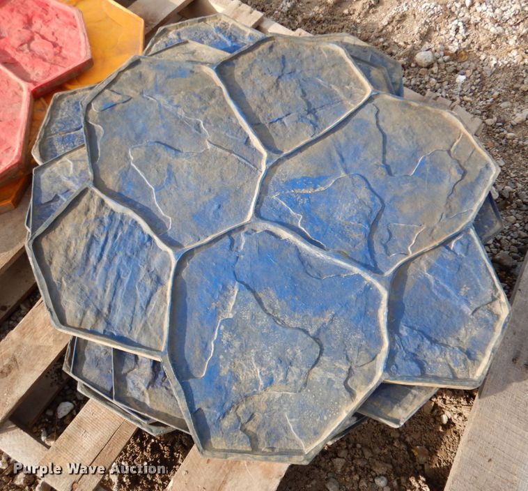 image for item IH9045 Approximately 35 Brickform concrete stamping dies