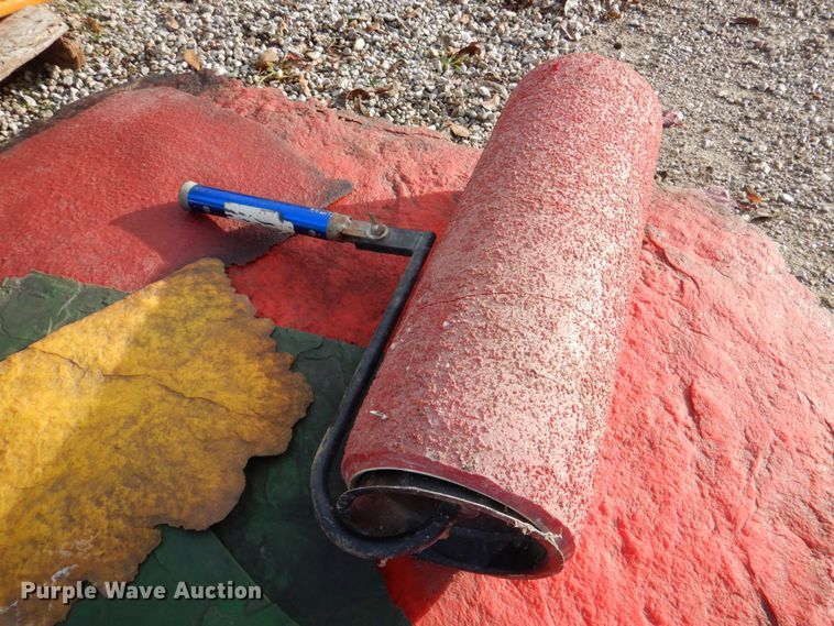 image for item IH9045 Approximately 35 Brickform concrete stamping dies