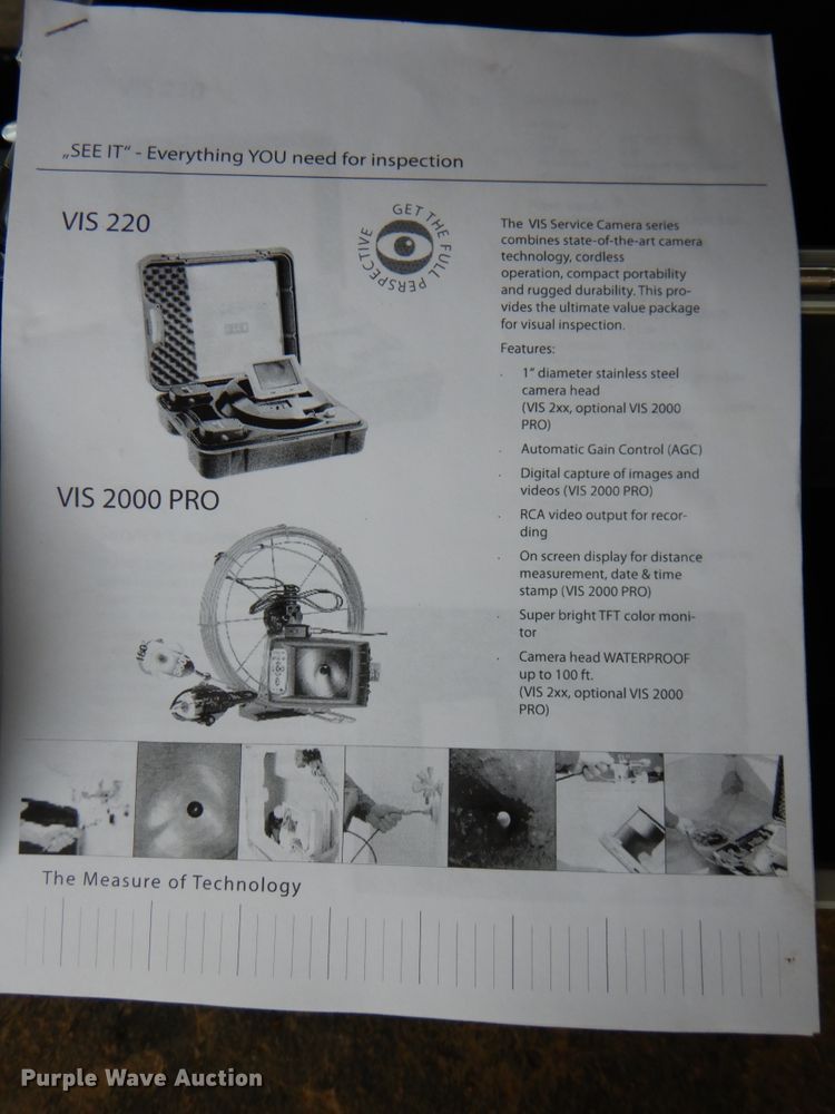 image for item IH9049 Wohler  inspection camera system