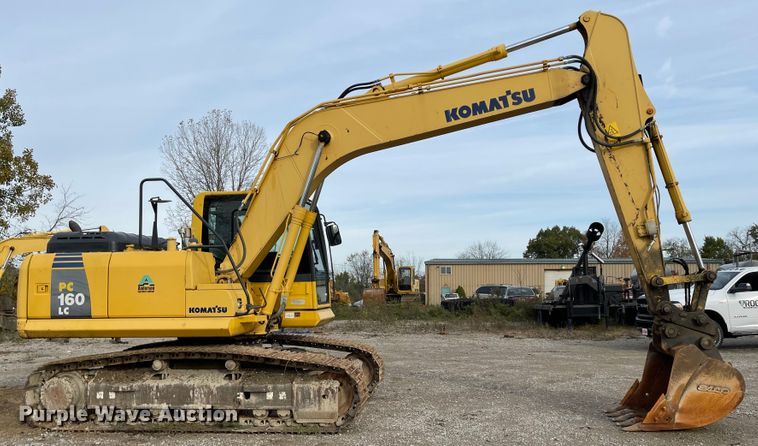 image for item IK9611 2013 Komatsu PC160LC-8  excavator