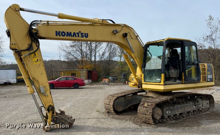 image for item IK9612 2012 Komatsu PC160LC-8  excavator