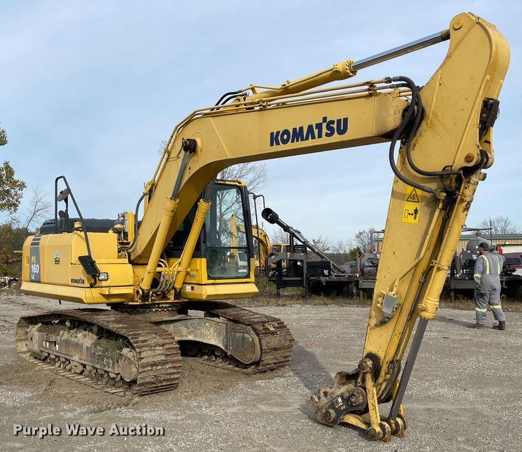 image for item IK9612 2012 Komatsu PC160LC-8  excavator