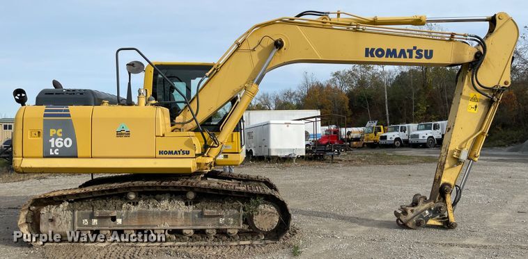 image for item IK9612 2012 Komatsu PC160LC-8  excavator