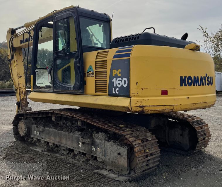 image for item IK9612 2012 Komatsu PC160LC-8  excavator