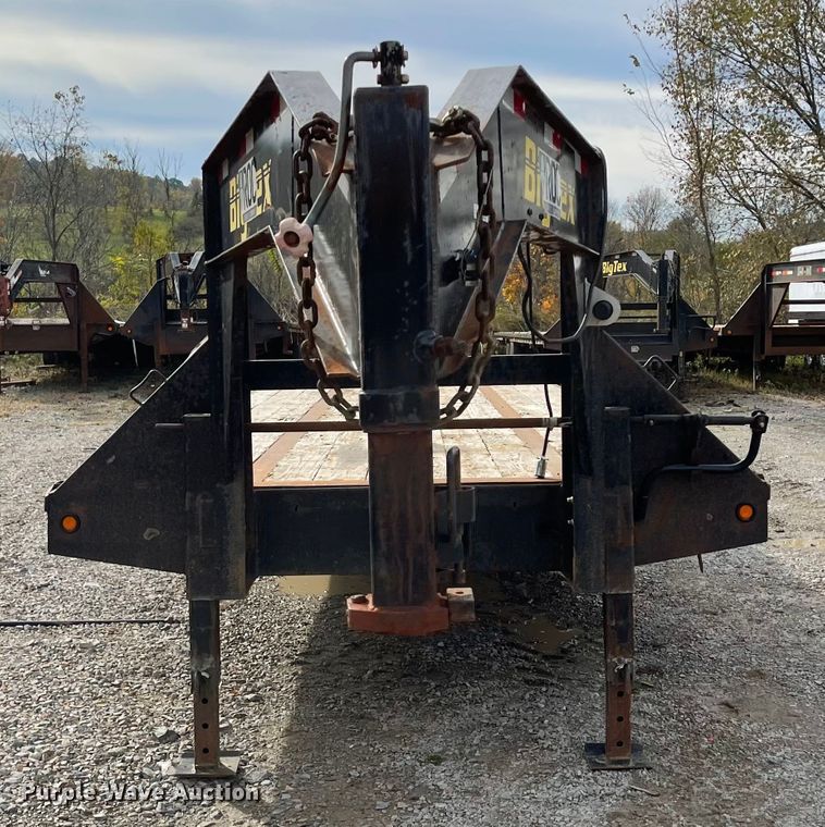 image for item IK9614 2012 Big Tex 22GN-40  equipment trailer
