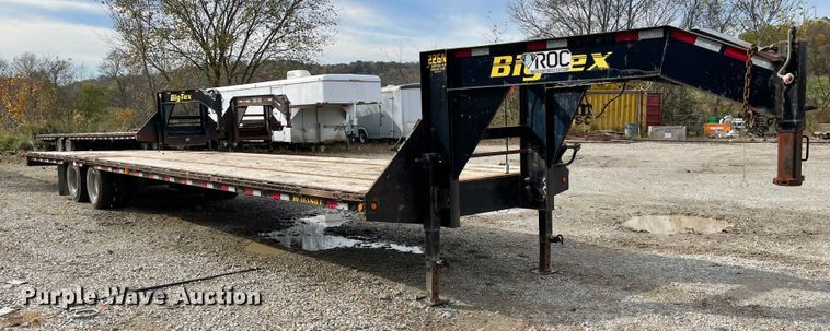 image for item IK9614 2012 Big Tex 22GN-40  equipment trailer