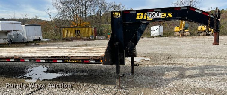image for item IK9614 2012 Big Tex 22GN-40  equipment trailer
