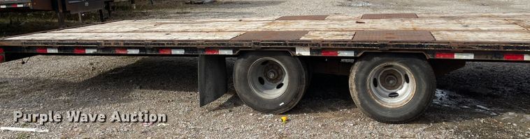 image for item IK9614 2012 Big Tex 22GN-40  equipment trailer