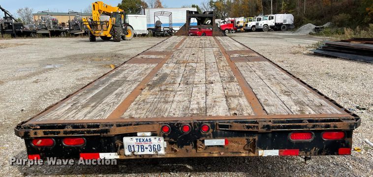 image for item IK9614 2012 Big Tex 22GN-40  equipment trailer
