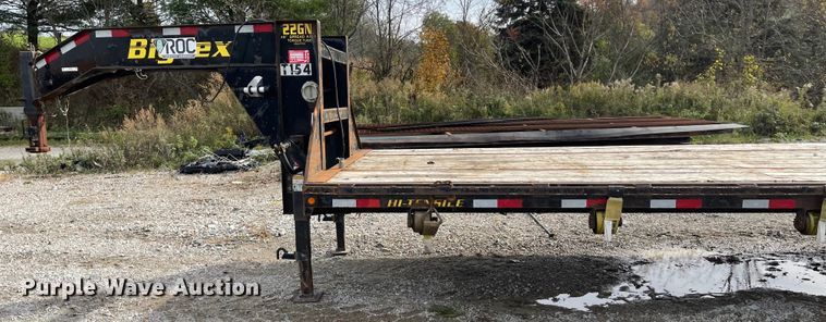 image for item IK9614 2012 Big Tex 22GN-40  equipment trailer
