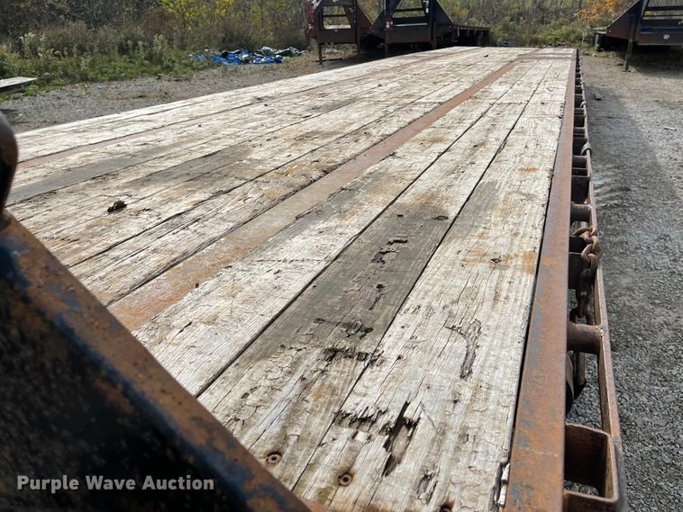 image for item IK9614 2012 Big Tex 22GN-40  equipment trailer