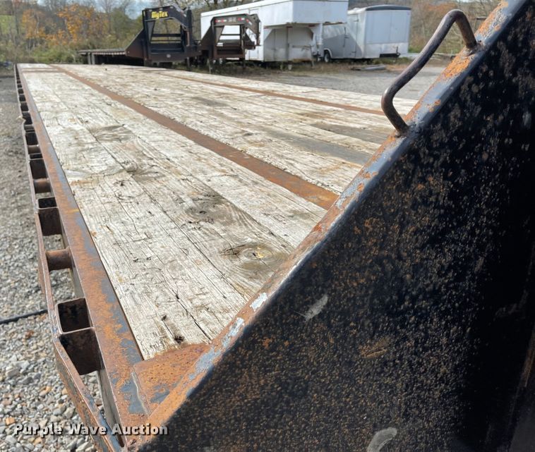 image for item IK9614 2012 Big Tex 22GN-40  equipment trailer