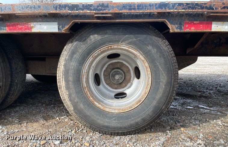 image for item IK9614 2012 Big Tex 22GN-40  equipment trailer