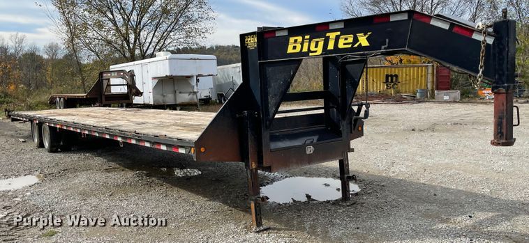 image for item IK9615 2013 Big Tex 22GN-40  equipment trailer