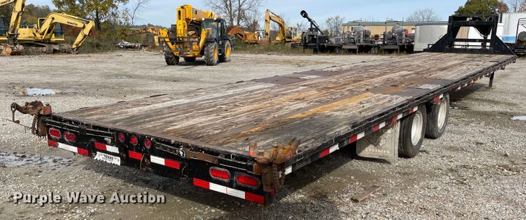 image for item IK9615 2013 Big Tex 22GN-40  equipment trailer
