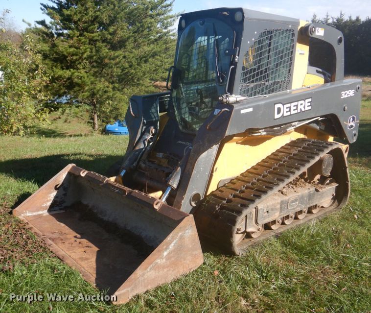 image for item IM9510 2015 John Deere 329E  tracked skid steer loader