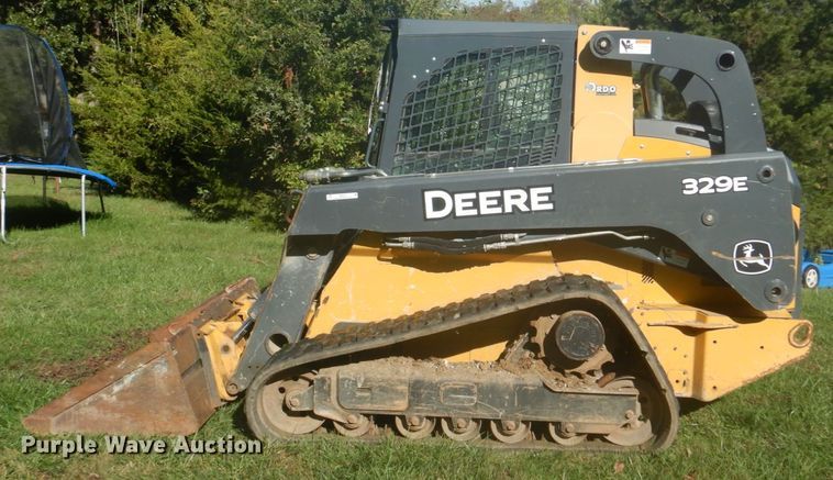 image for item IM9510 2015 John Deere 329E  tracked skid steer loader