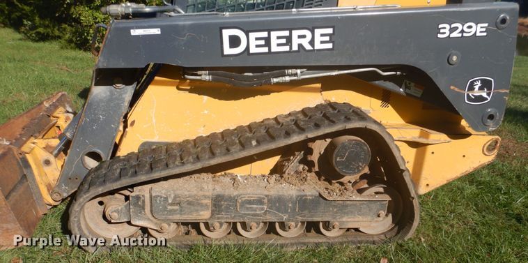 image for item IM9510 2015 John Deere 329E  tracked skid steer loader