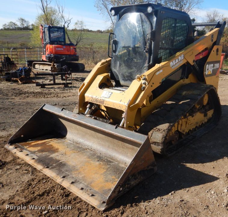 image for item IM9559 2016 Caterpillar 289D  tracked skid steer loader