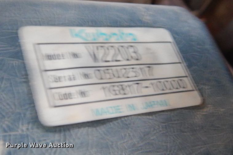 image for item IV9501 2006 Kubota KX121-3  mini excavator