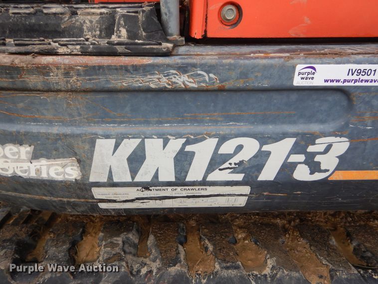 image for item IV9501 2006 Kubota KX121-3  mini excavator