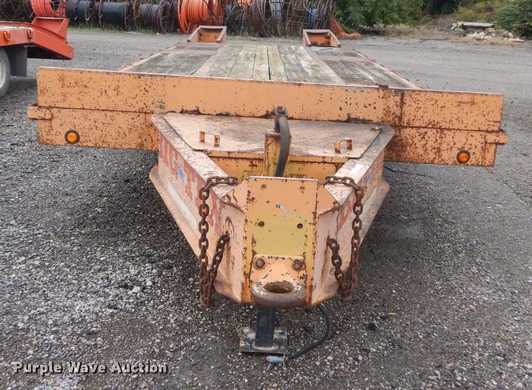 image for item IV9502 1997 Big Tex  equipment trailer