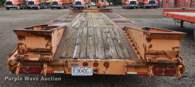 image for item IV9502 1997 Big Tex  equipment trailer