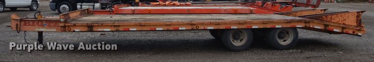 image for item IV9502 1997 Big Tex  equipment trailer